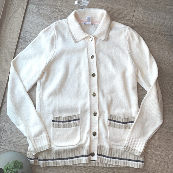 Isaac Mizrahi Sweaters - Isaac Mizrahi Knit Button Up Cardigan Elegant Designer Cottagecore Vintage